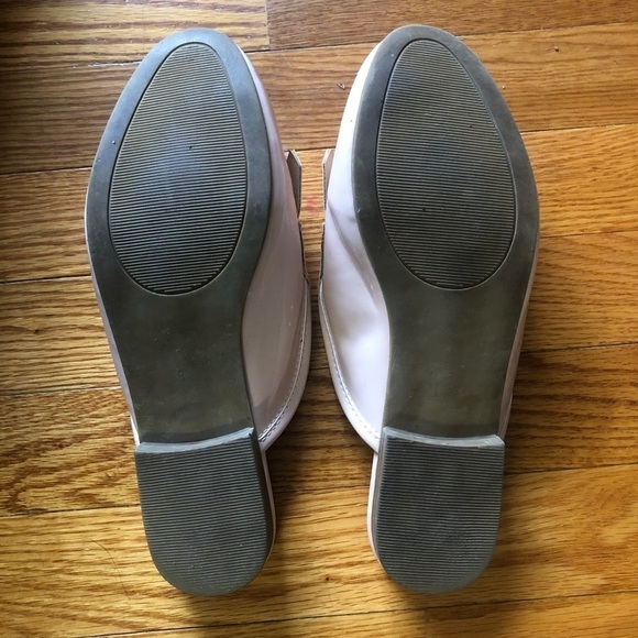 Madden girl patent leather fringed mules pink - Picture 7 of 11